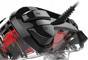 NACON Kontroler NACON Compact Controller Świecący Czerwony - Kontrolery do Playstation - miniaturka - grafika 5