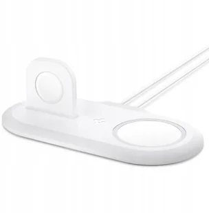 Apple SPIGEN SPIGEN MAGFIT DUO Stacja dokująca do MAGSAFE i WATCH biała 18517 - Stacje dokujące do telefonów - miniaturka - grafika 3