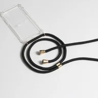 Etui i futerały do telefonów - Necklacy Necklacy Necklace Case for iPhone 7 8 Elegant Black 5001012 - miniaturka - grafika 1