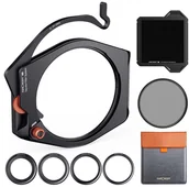 Tulejki, adaptery, redukcje do aparatów - KF Concept Zestaw filtrowy K&F Concept 100 PRO z uchwytem, adapterami, filtrem ND1000 i CPL SKU.1878 - miniaturka - grafika 1