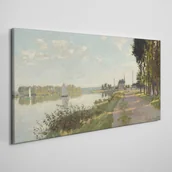 Obrazy i zdjęcia - PL Coloray Obraz Canvas Promenada w Argenteuil Monet 100x50cm - miniaturka - grafika 1