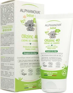 Alphanova BEBE Bebe, BIO, Krem przeciw odparzeniom, 50 g - Kremy dla dzieci - miniaturka - grafika 2