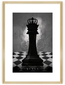 Obrazy i zdjęcia - Dekoria Plakat Chess II 30 x 40 cm Ramka Złota 219A-000-57 - miniaturka - grafika 1