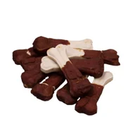 Przysmaki dla psów - Happet Kość biała z kaczką Happet GM76 10szt. - miniaturka - grafika 1