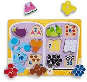 Puzzle - Melissa & Doug Blue's Clues & You! Drewniane grube puzzle - jedzenie na lodówce - miniaturka - grafika 1