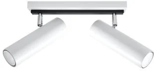 Sollux Lighting Designerskie Oświetlenie Plafon DIREZIONE 2 Biały Listwa LED Walce SL.0496 - Lampy sufitowe - miniaturka - grafika 2