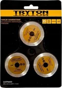 Akcesoria do elektronarzędzi - Tryton Zestaw tarcz diamentowych 54,8x11,1mm do TPW500K 3szt EATPW03 EATPW03 - miniaturka - grafika 1