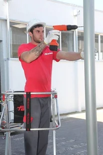 Faraone 996 99675038 Drabina magazynowa jezdna z wejściem jednostronnym wysokość robocza 3,10m) 75038-uniw - Drabiny - miniaturka - grafika 5