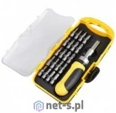 Śrubokręty - Fieldmann Zestaw FDS 1011-22R,22 elementy,bity,wkretak - miniaturka - grafika 1