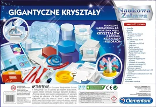 Clementoni Naukowa zabawa Gigantyczne kryształy - Mały naukowiec - miniaturka - grafika 4