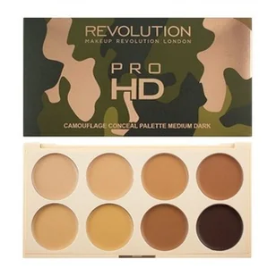 Revolution Ultra Pro HD Camouflage Medium Dark MAKE UP - Bronzery i konturowanie twarzy - miniaturka - grafika 3