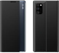 Etui i futerały do telefonów - OEM clear View New Sleep Case pokrowiec etui z klapką z funkcją podstawki Poco M4 Pro 5G czarny - miniaturka - grafika 1