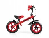 Rowerki biegowe - Milly Mally rowerek biegowy Dragon z hamulcem Red - miniaturka - grafika 1