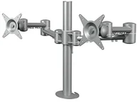 Akcesoria do monitorów - Dataflex 632 ViewMate Style Monitor Arm (nośność do maks. 2 X 15 kg, do 61 cm (24 cale) ekran o przekątnej  cala, VESA: Mis-D 75 X 75/100 X 100 mm kompatybilny z) srebrny 805410526320 - miniaturka - grafika 1