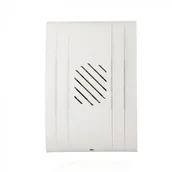 Dzwonki i gongi - Zamel Dzwonek TRES 230V DNS-972/N biały SUN10000072 - miniaturka - grafika 1