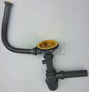 QUADRON MORGAN 116 szary metalik + odpływ złoty PVD (HB8210U5-G1) HB8210U5-G1 - Zlewozmywaki QUADRON MORGAN 116 szary metalik + odpływ złoty PVD (HB8210U5-G1) HB8210U5-G1 - Zlewozmywaki - miniaturka - grafika 6