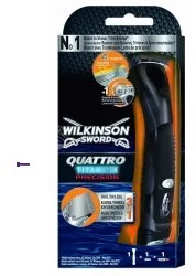 Wilkinson Sword maszynka Quattro Titanium Precision - Maszynki do golenia i wkłady - miniaturka - grafika 2
