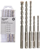 Wiertła - MILWAUKEE Zestaw wierteł SDS-plus 5 szt 4932471242 4932471242 - miniaturka - grafika 1