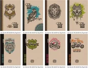 Artykuły biurowe - Fresh Notatnik ozdobny 105x165/80K kratka TW FRESH - miniaturka - grafika 1