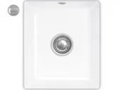 Zlewozmywaki - Villeroy & Boch Subway SU 45 Classicline (ceramiczny) 375x440mm KA stone [Biały mat] (332402RW) - miniaturka - grafika 1