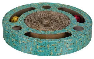 Trixie Drapak Owalny z Zabawkami 33 cm TX-48004 - Drapaki dla kotów - miniaturka - grafika 2