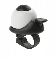 Dzwonki do roweru - M-wave Bella Design wht dzwonek rowerowy biały - miniaturka - grafika 1