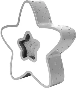 Decorativi Lampa do pokoju dziecinnego na pilota sufitowa szare gwiazdki 28W 407 Decorativi 407 - Lampy sufitowe - miniaturka - grafika 2