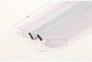 Deante Uszczelki pionowe magnetyczne do szyby ruchomej 5 mm Deante XKCP1UU50 - Akcesoria do okien - miniaturka - grafika 4