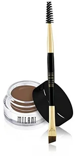 MILANI MILANI - Stay Put Brow Color - Pomada do brwi + dwustronny pędzelek - 04 BRUNETTE MILPCDDPE-NYPE-01 - Cienie do powiek - miniaturka - grafika 2