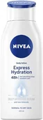 Balsamy i kremy do ciała - Nivea balsam do ciała Express Hydration 400ml - miniaturka - grafika 1