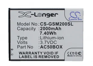 Cameron Sino CS-hiq100sl akumulator do HP iPAQ 100/iPAQ 110/iPAQ 111 (2000 mAh) 4894128096276 - Baterie do telefonów - miniaturka - grafika 2