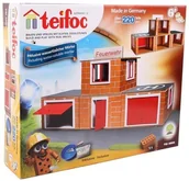 Klocki - Teifoc Budowle z cegiełek: Straż Pożarna, 220 elem. T4250503610572 - miniaturka - grafika 1