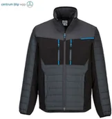 Kurtki męskie - Portwest T752 KURTKA HYBRYDOWA BAFFLE WX3; SZARY - miniaturka - grafika 1