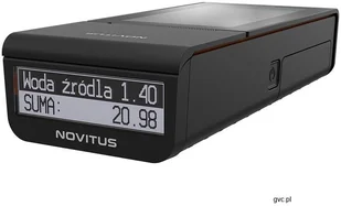 Novitus Kasa fiskalna ONE ONLINE GASTRONOMICZNA czarna - Kasy fiskalne - miniaturka - grafika 3