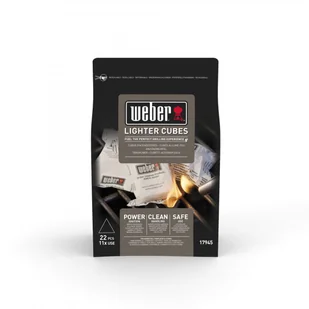 Weber Rozpałka do grilla Rozpałka parafinowa (24 szt) Autoryzowany Sklep (17519) - Rozpałki - miniaturka - grafika 2