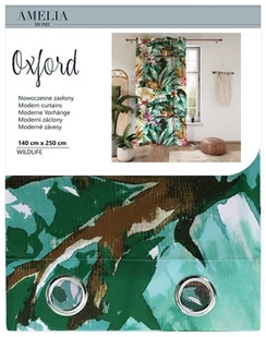Amelia Home Zasłona Oxford 140x250 /AH/OX/P/RE/1425 - Zasłony - miniaturka - grafika 4