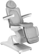 Fotele kosmetyczne - FOTEL KOSMETYCZNY ELEKTR. AZZURRO 870 3 SILN. SZARY 109076 - miniaturka - grafika 1