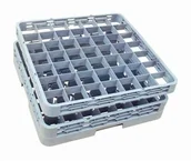 Akcesoria gastronomiczne - Vogue f612 szklany Rack, 16 przegródek, szary F612 - miniaturka - grafika 1