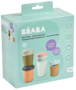 Beaba Zestaw słoiczków Clip 6 szt. (6x250ml) solution-bc-7163-0 - Akcesoria do karmienia - miniaturka - grafika 8