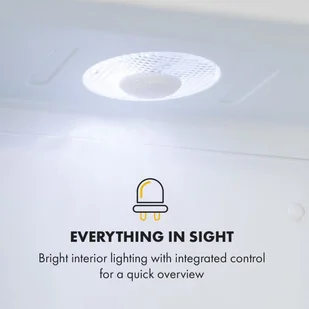 Lodówka Klarstein Secret Cool HEA-BCH-17B Silver - Lodówki Lodówka Klarstein Secret Cool HEA-BCH-17B Silver - Lodówki - miniaturka - grafika 7