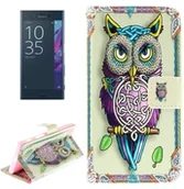Etui i futerały do telefonów - Sony alsatek alsatek Etui ze skóry PU do Xperia Lady Owl ALS11487 - miniaturka - grafika 1