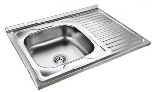 STEINER Zlewozmywak Robin 111 SteelQ HD111SAT8060L Satyna - Zlewozmywaki - miniaturka - grafika 3