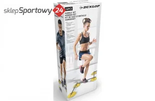 Dunlop PŁOTKI TRENINGOWE PRZESZKODY DO ĆWICZEŃ 16SZT - Piłka nożna - miniaturka - grafika 9