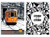 Szkolne artykuły papiernicze - Inter-druk Brulion B5 160k. mix kratka ZE24INT - miniaturka - grafika 1