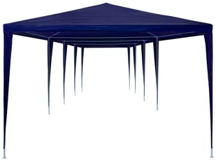 vidaXL Namiot imprezowy, 3 x 12 m, PE, niebieski - Pawilony ogrodowe - miniaturka - grafika 13