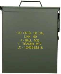 Mil-Tec Mil-Tec Pojemnik na Amunicję US M9 50 CAL. 15963300 - Repliki - akcesoria - miniaturka - grafika 3