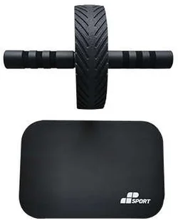 Zipro MP SPORT AB Wheel Black - MP Sport - do Ćwiczeń Brzucha Black - Pozostały sprzęt i akcesoria do ćwiczeń - miniaturka - grafika 3