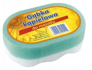 Sarantis Jan Niezbędny Gosik Gąbka kąpielowa do masażu owalna SARANTIS - Kosmetyki do kąpieli - miniaturka - grafika 6