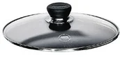 Pokrywki - Berndes do pokrywa 007032 Titanium Special Edition, Signo Cast, Color Cast, granit 32 cm , pokrywa szklana, wyjątkowa odporność na pękanie i odporne na wysokie temperatury 7032 - miniaturka - grafika 1