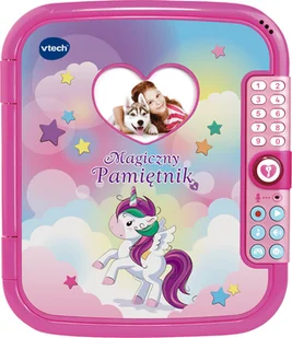 Vtech Magiczny pamiętnik na hasło interaktywny sekretny 61243 - Zabawki kreatywne - miniaturka - grafika 4